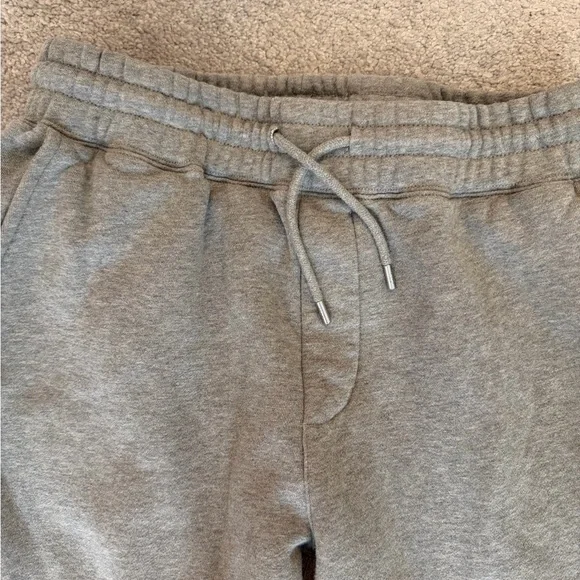 WAO M EUC fleece grey relaxed fit cozy jogger - Picture 5 of 6